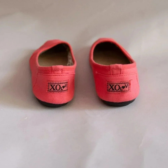 XO  LOV | BALLET FLATS | Pink canvas | 9 - Picture 4 of 5